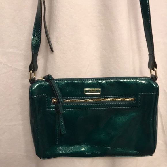 Nine West Crossbody Green Purse - Picture 1 of 4